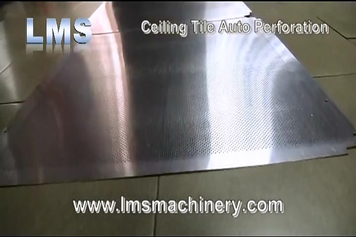 LMS Ceiling Tile Auto Perforation Line